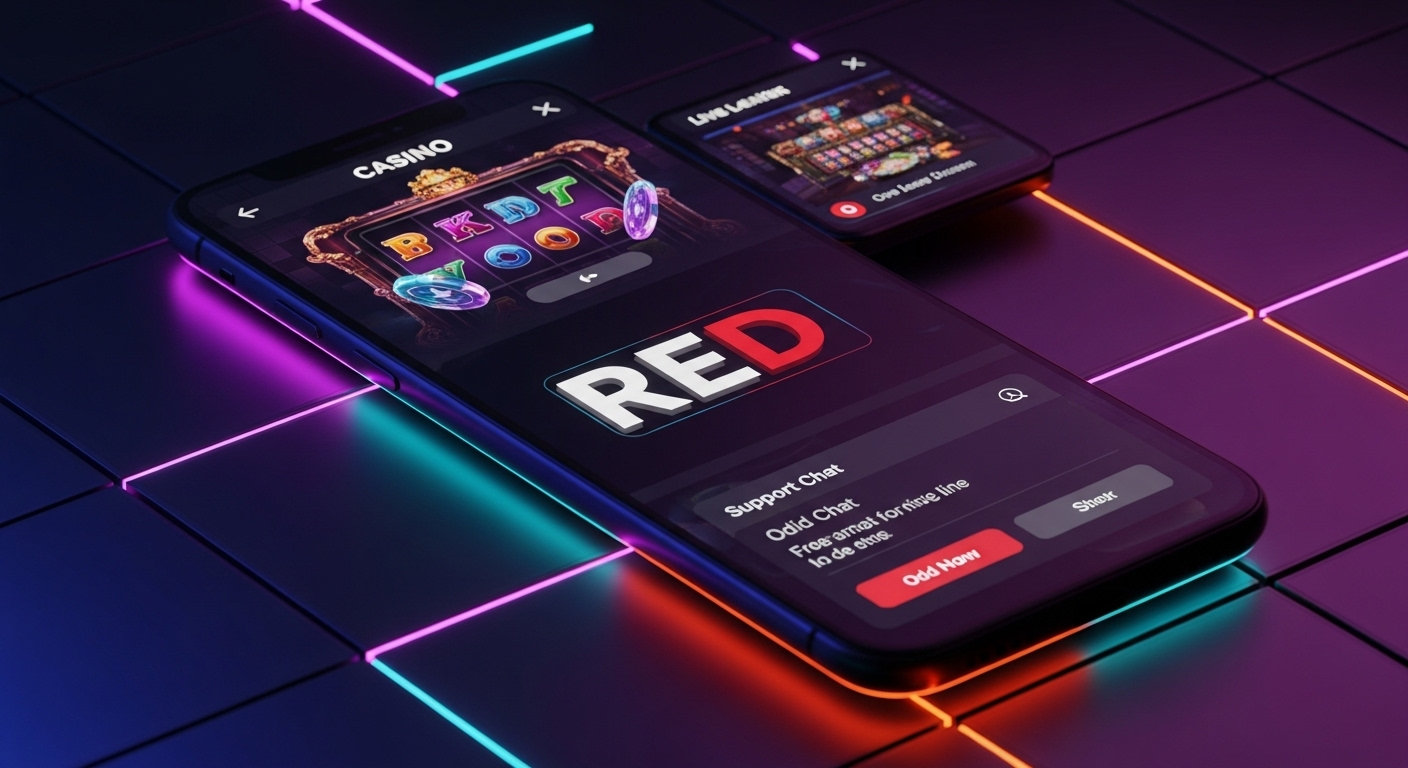 Mobile phone in dark mode displaying live dealer and slots with minimal lag